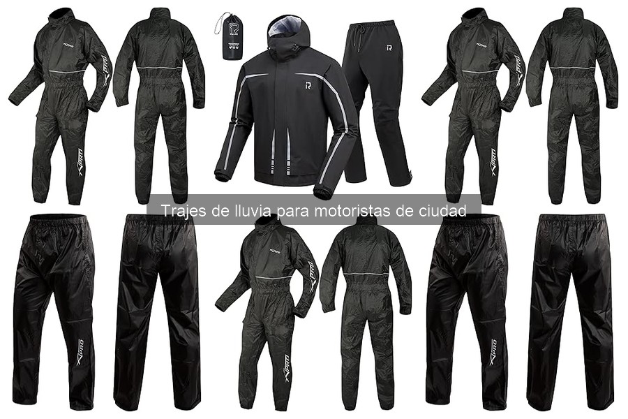Guía para Elegir el Traje de Lluvia para Motoristas en la Ciudad
