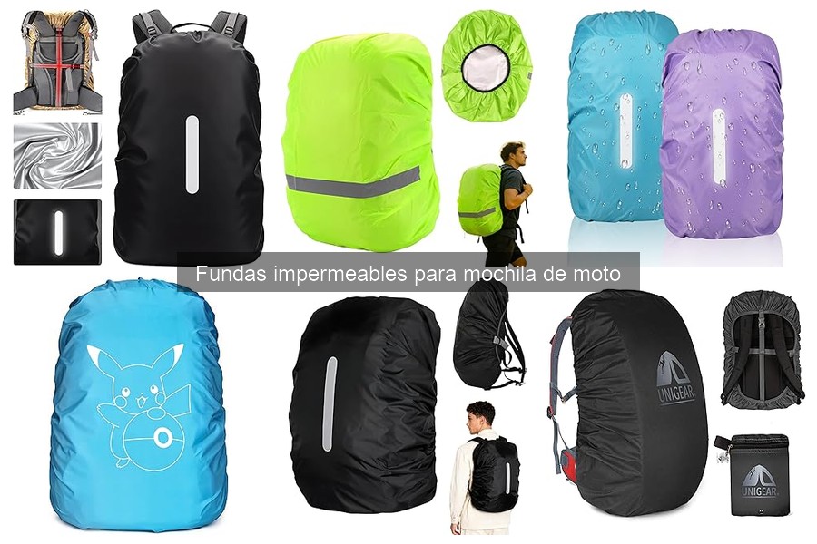 Guía para elegir la mejor funda impermeable para mochila de moto