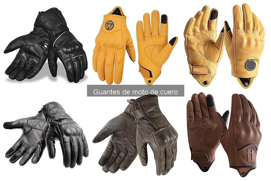 Guía para Elegir los Mejores Guantes de Moto de Cuero