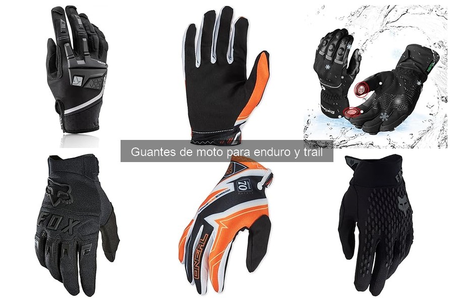 Guía para elegir los mejores guantes de moto enduro y trail