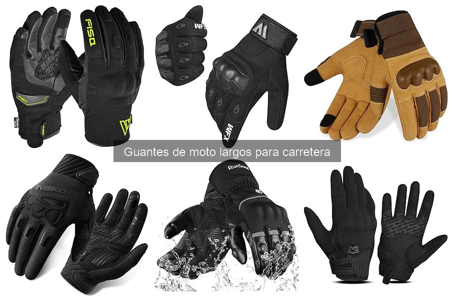 Guía para elegir los mejores guantes de moto largos