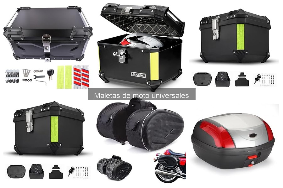 Guía para elegir maletas de moto universales adecuadas