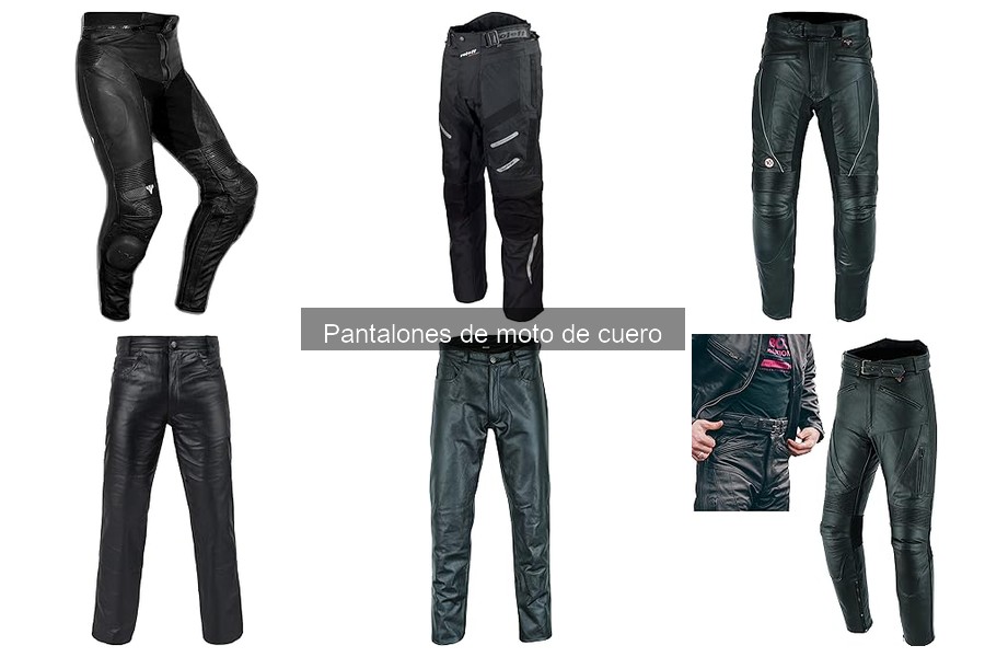 Guía para elegir pantalones de moto de cuero ideales