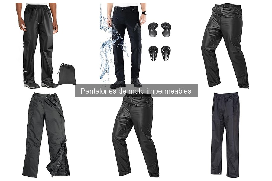 Guía para elegir pantalones de moto impermeables