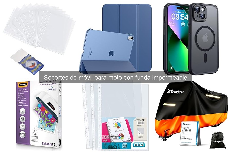 Guía para Elegir Soportes de Móvil Impermeables para Moto
