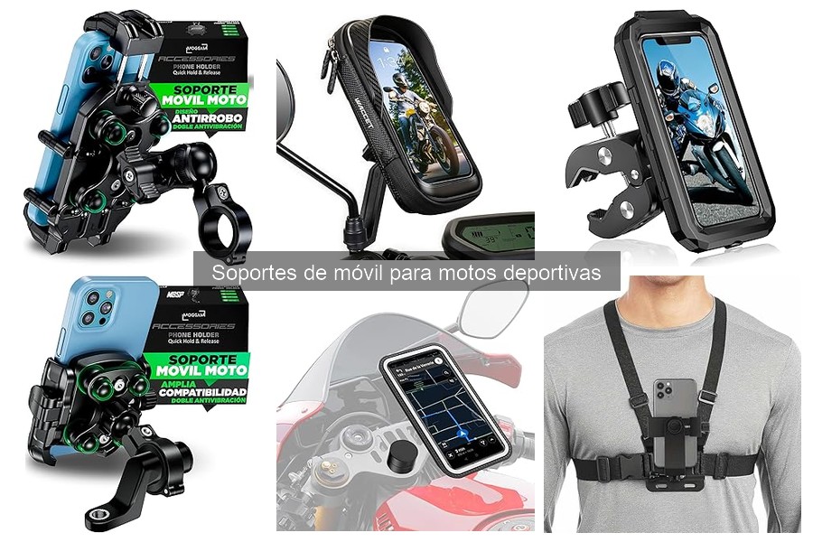 Guía para Elegir Soportes de Móvil para Motos Deportivas