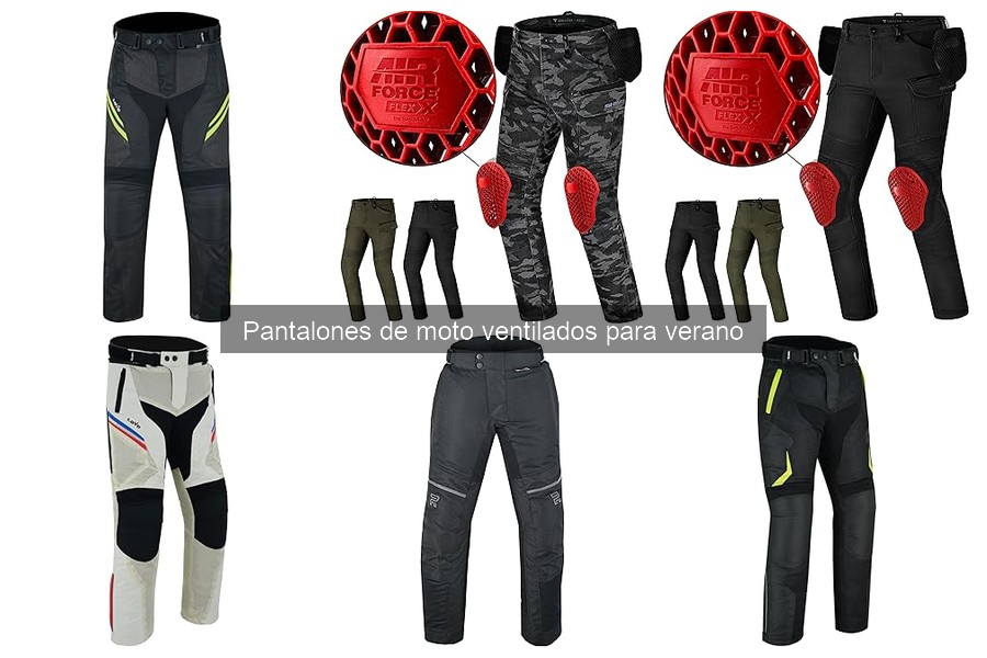 Guía para seleccionar pantalones de moto ventilados en verano
