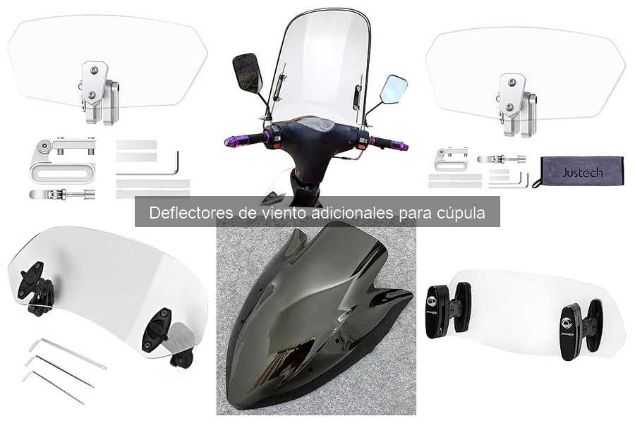 Impacto de Deflectores de Viento en la Aerodinámica de Motos