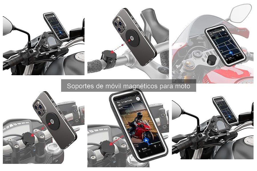 Impacto de las vibraciones en soportes magnéticos para moto