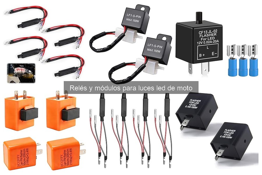 Impacto de los relés LED en la batería de tu moto