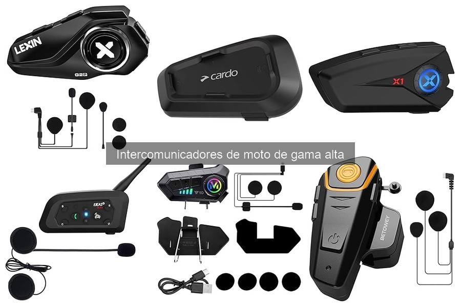 Instala tu intercomunicador de moto de gama alta fácilmente