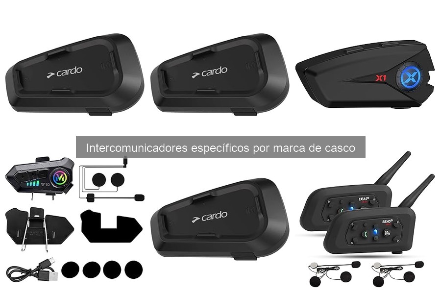 Intercomunicadores compatibles con tu casco de moto