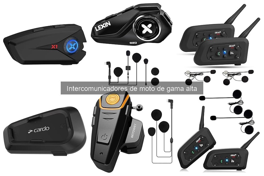 Intercomunicadores de Moto de Gama Alta: ¿Qué Son y Ventajas?