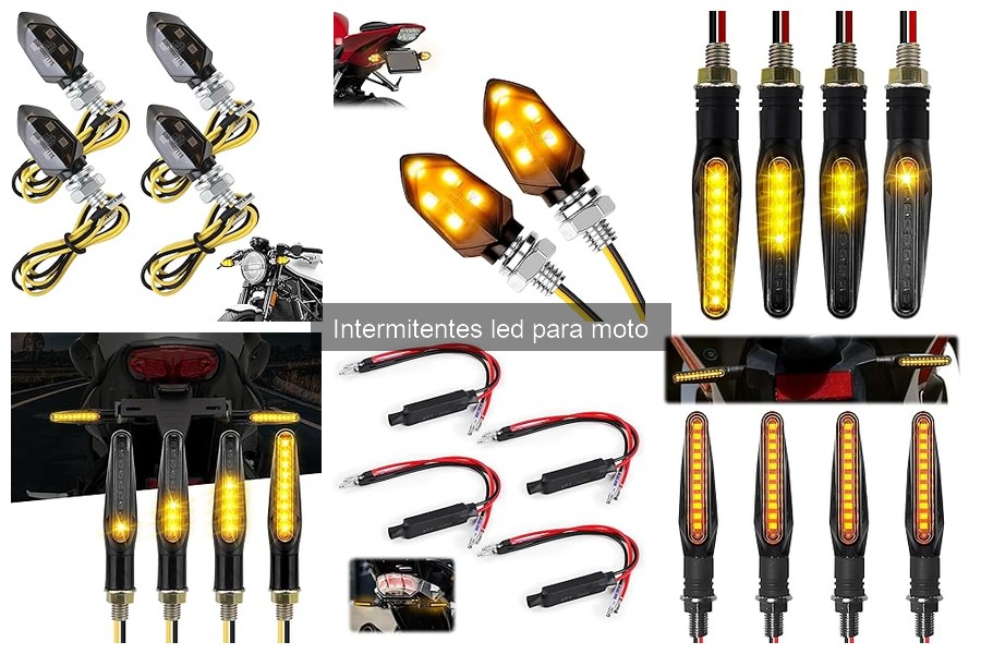 Intermitentes LED para moto: características y ventajas