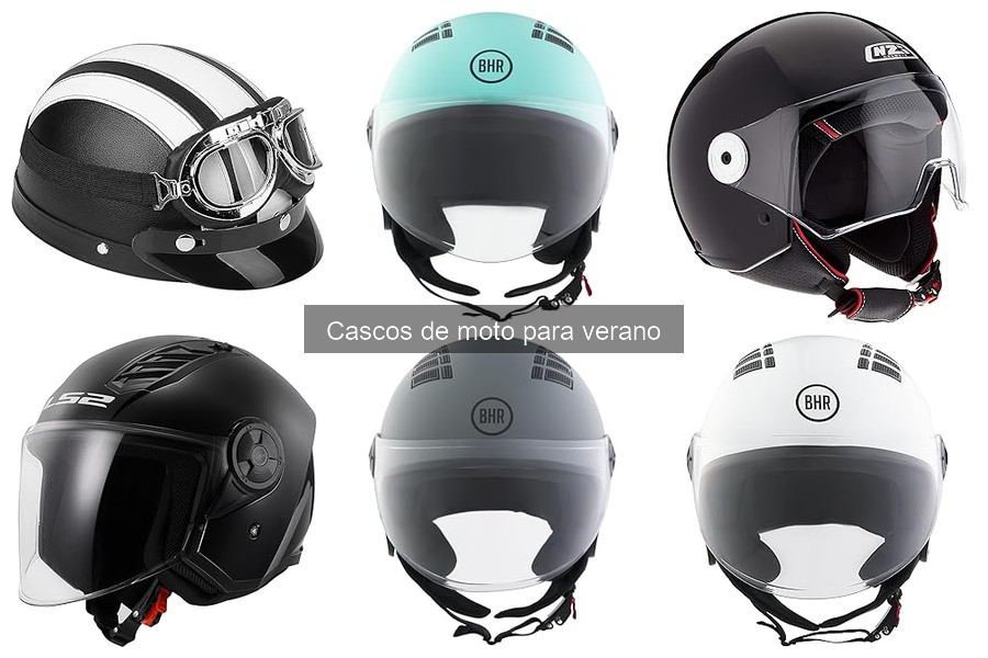 Los mejores cascos de moto para el verano: ventilación y comodidad