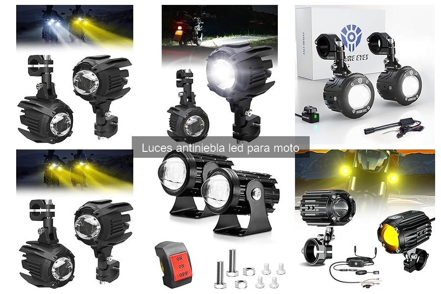 Luces antiniebla LED para moto: ¿Qué son y cómo funcionan?