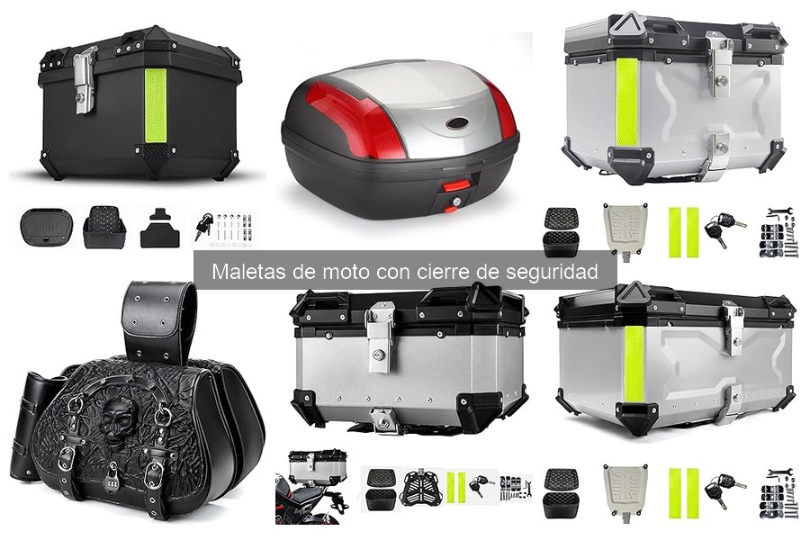 Maletas de moto con cierre de seguridad: características y beneficios