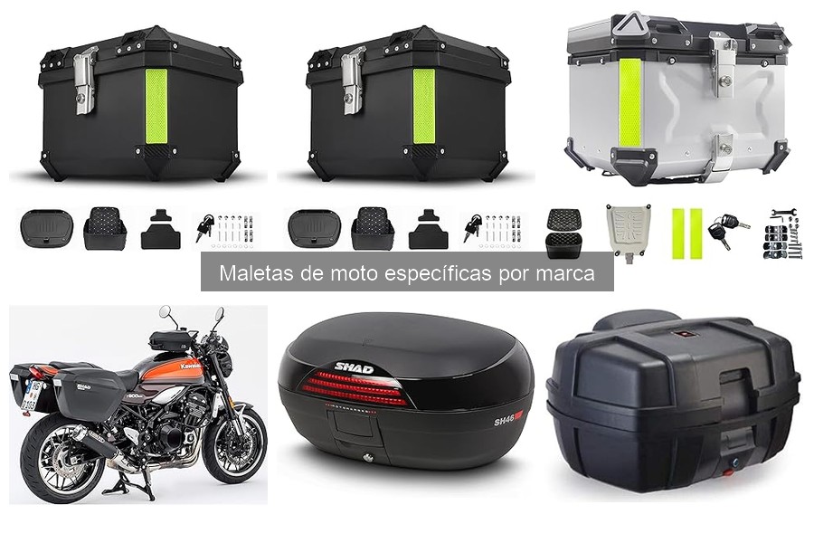 Maletas de moto específicas por marca: ¿Qué son y sus características?
