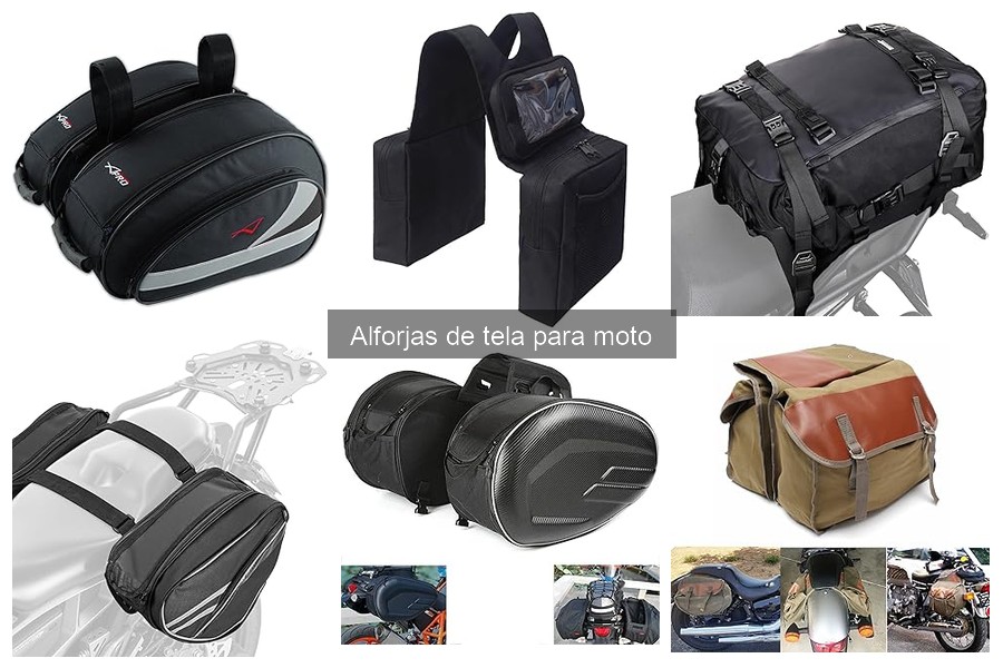 Mantenimiento de alforjas de tela para moto: consejos útiles