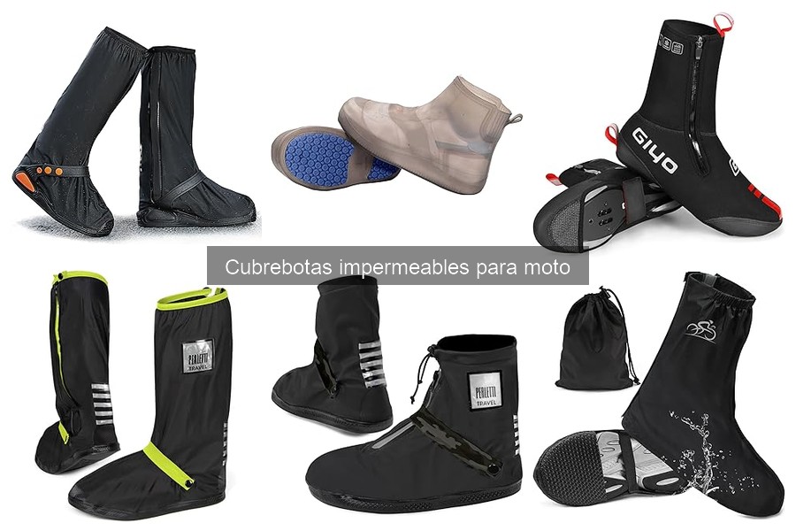 Mantenimiento de cubrebotas impermeables para moto: Consejos útiles
