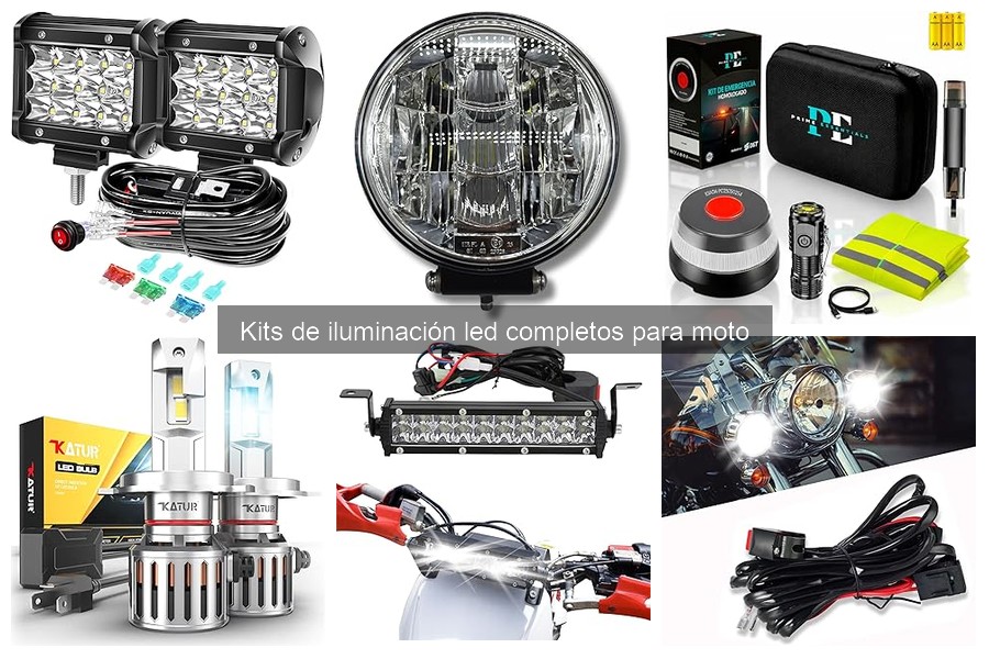 Mantenimiento de kits de iluminación LED para motos