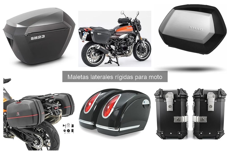 Mantenimiento de maletas laterales rígidas para moto