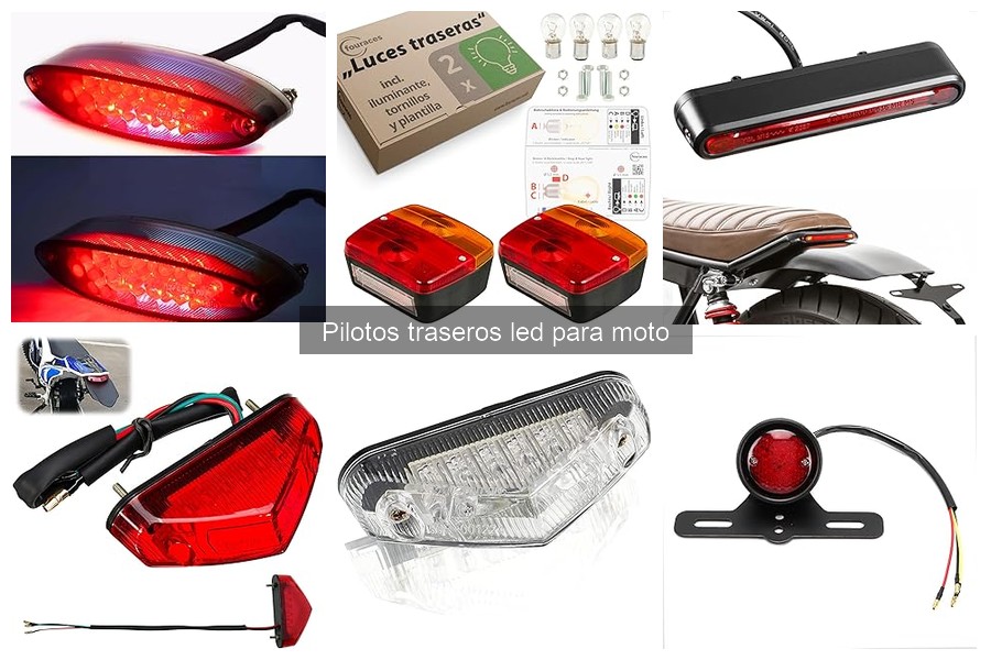 Mantenimiento de pilotos traseros LED para moto: Mejores prácticas