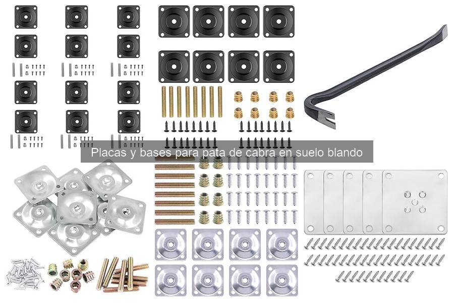Mantenimiento de Placas para Pata de Cabra en Suelo Blando