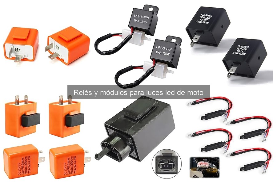 Mantenimiento de Relés y Módulos de Luces LED en Moto