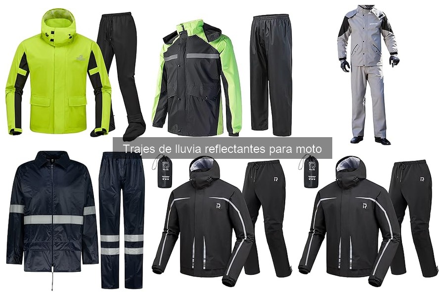 Mantenimiento de Trajes de Lluvia Reflectantes para Moto