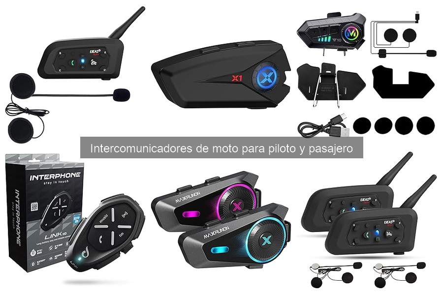 Mantenimiento y cuidado de intercomunicadores de moto