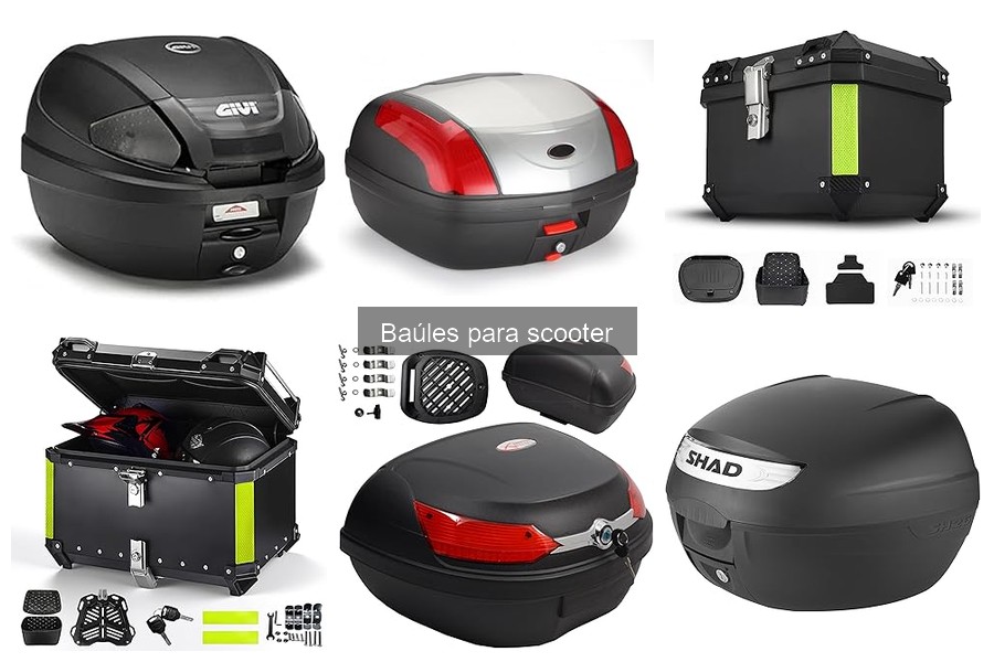 Mantenimiento y limpieza de baúles para scooter: guía práctica