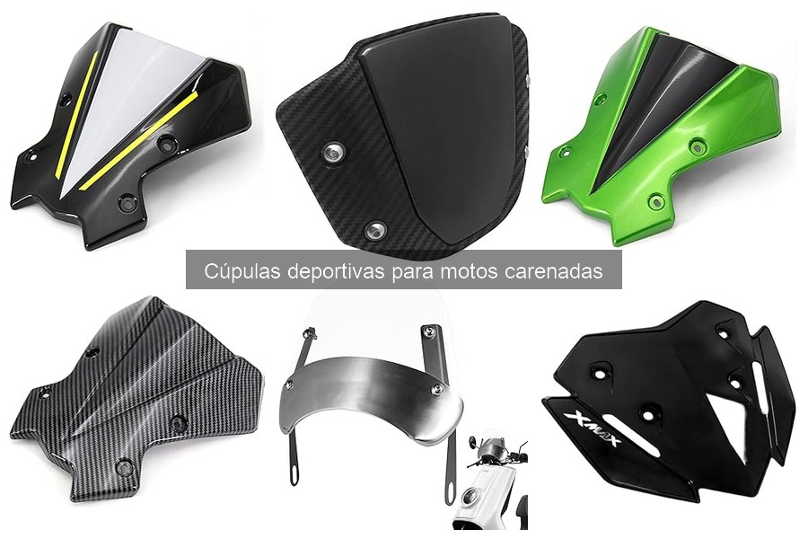 Mantenimiento y limpieza de cúpulas deportivas para motos