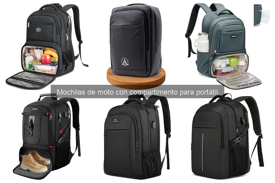 Mantenimiento y limpieza de mochilas de moto para portátil