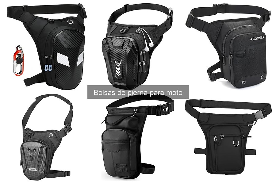 Materiales Duraderos en Bolsas de Pierna para Moto