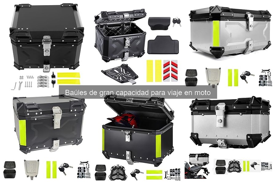 Maximiza el espacio en tu baúl de moto: consejos prácticos