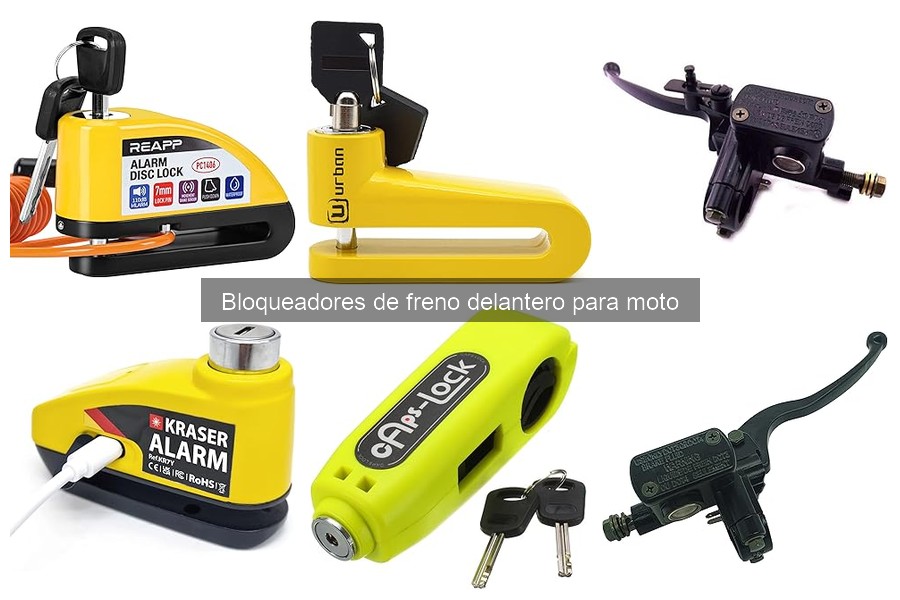 Mejora la seguridad en moto con bloqueadores de freno delantero