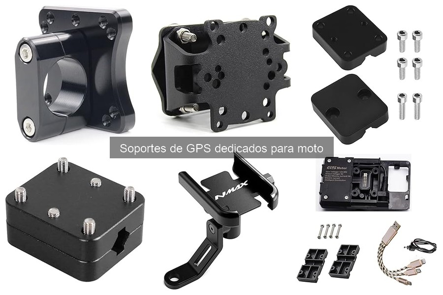 Mejores accesorios para soportes de GPS de moto