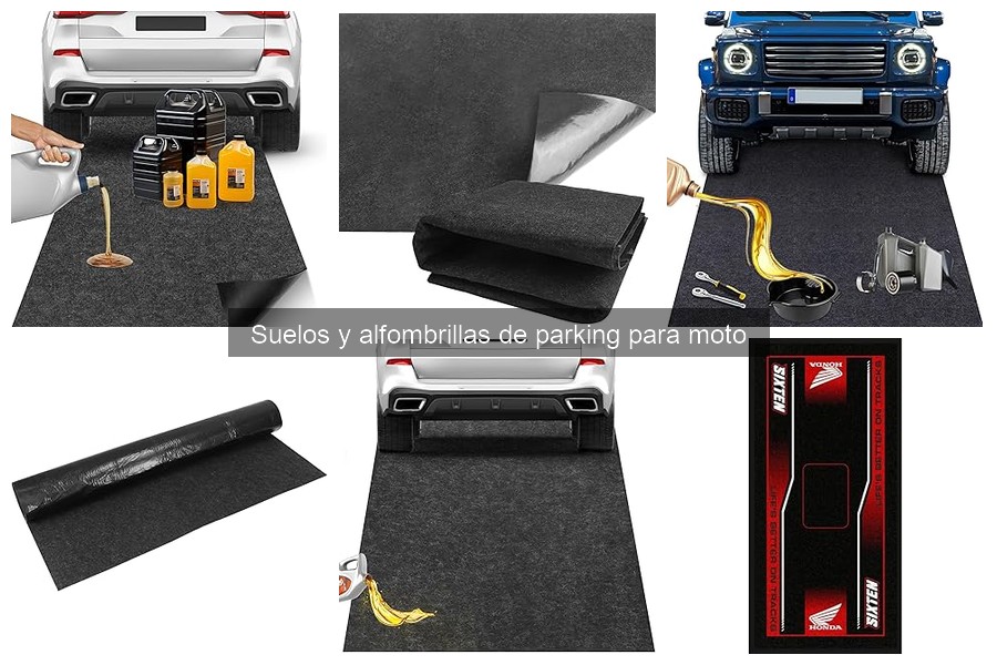 Mejores alfombrillas de parking para motos en 2023