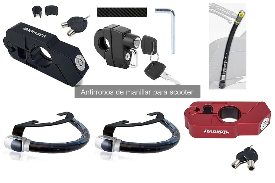 Mejores antirrobos de manillar para scooter del mercado