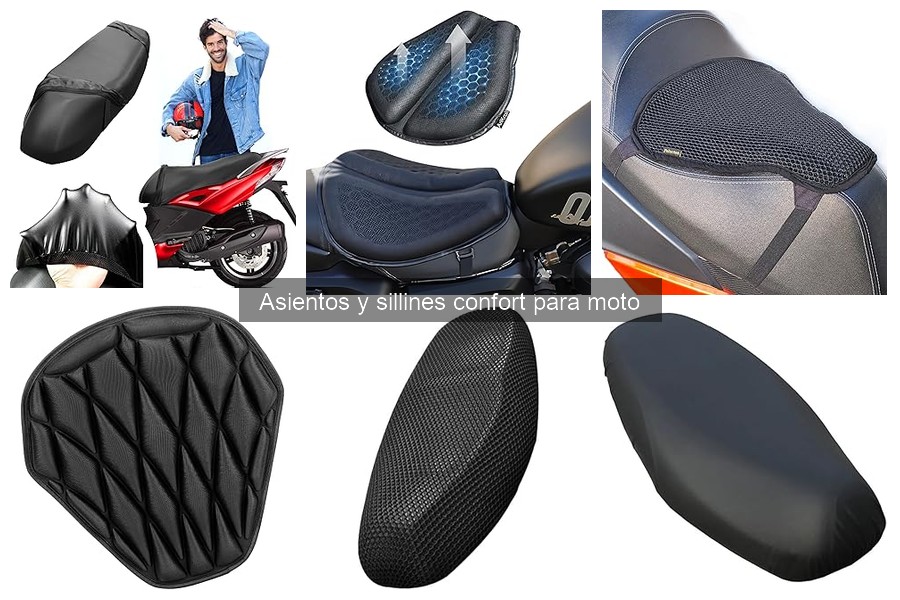 Mejores Asientos Confort para Viajes Largos en Moto