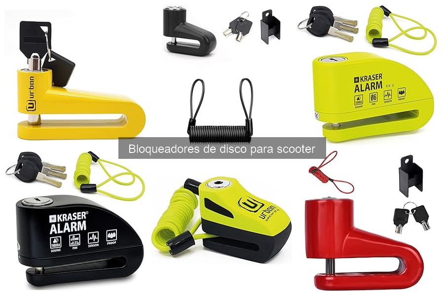 Mejores bloqueadores de disco para scooters en 2023