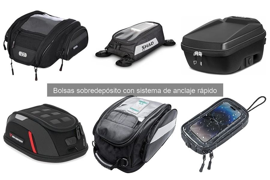 Mejores bolsas sobredepósito con anclaje rápido para viajes largos