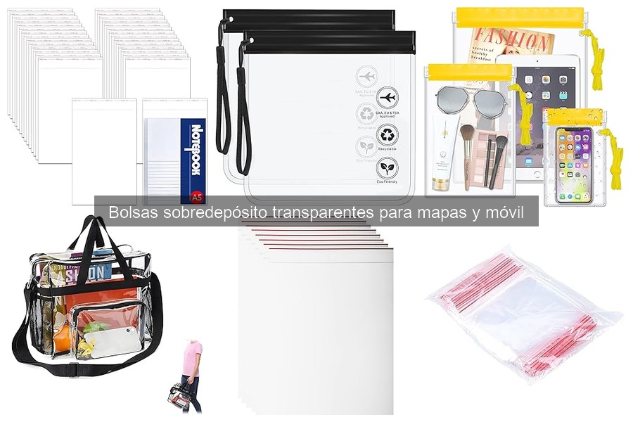 Mejores bolsas sobredepósito transparentes para viajes largos en moto