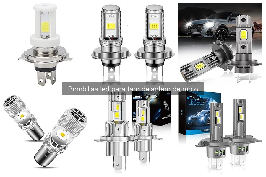 Mejores bombillas LED para faro de moto en 2023