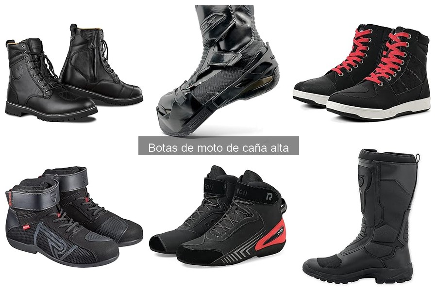 Mejores botas de moto de caña alta: guía de selección