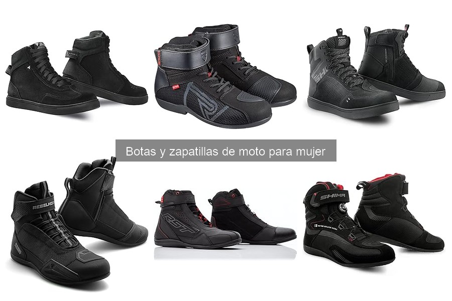 Mejores botas de moto para mujer: comparativa de modelos