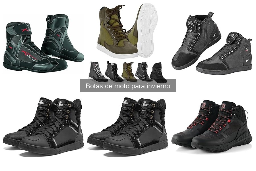 Mejores botas de moto para principiantes en invierno