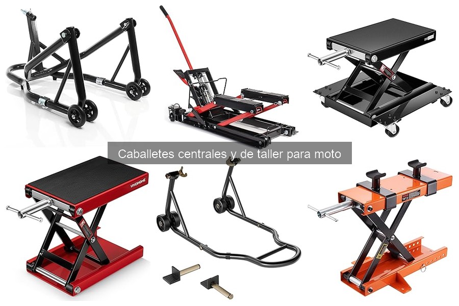 Mejores caballetes centrales para motos de turismo 2023