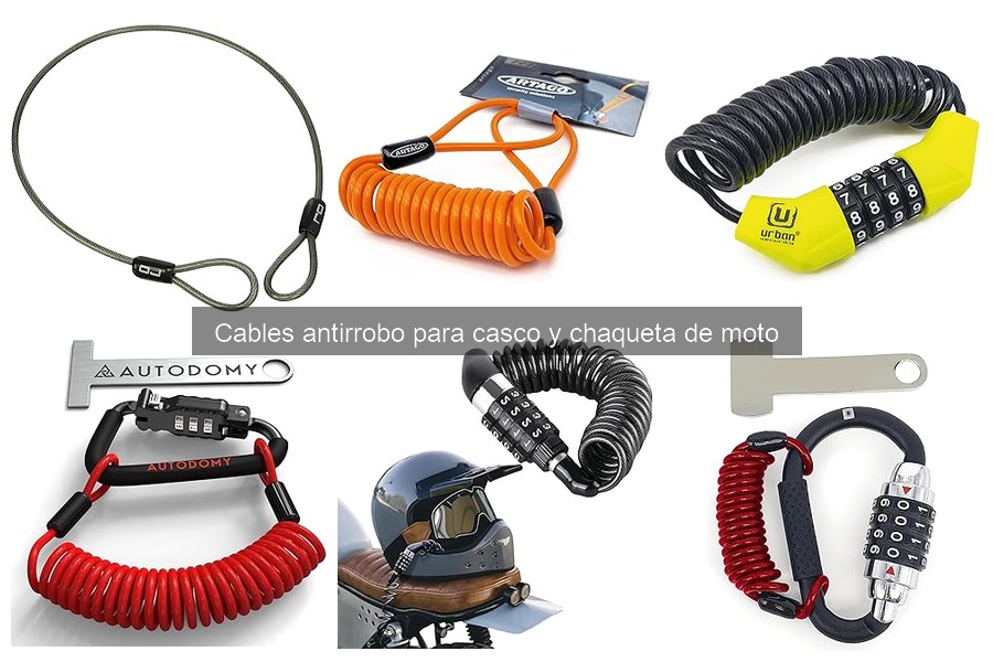 Mejores cables antirrobo para motoristas en 2023